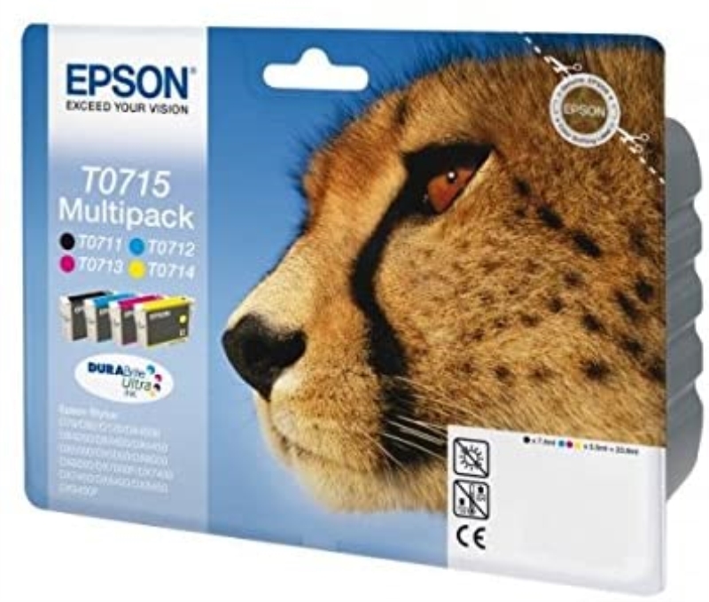 EPSON Cartuccia originale Epson T0715 ghepardo multipack